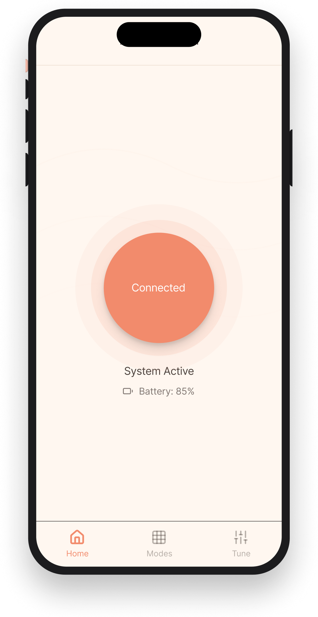 UI Prototype Frame 1 - Meridian Mapping & Tuning
